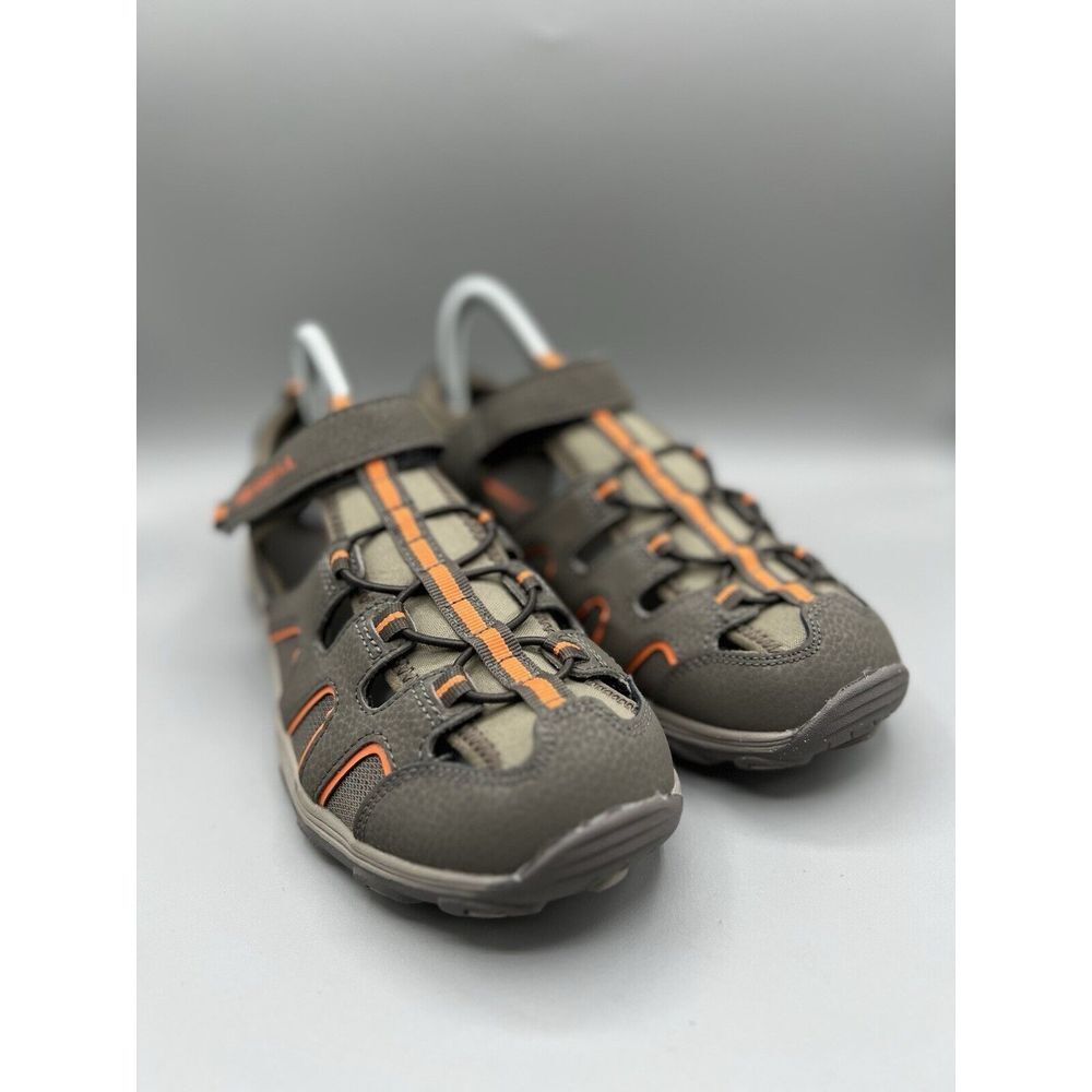 MERRELL Select Fresh Sandals Womens Size 7W Tan Orange Cushion Beach Swim Casual